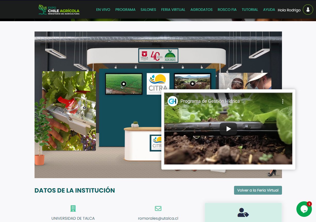 Feria Chile Expo Agrícola 2021 – Ministerio de Agricultura